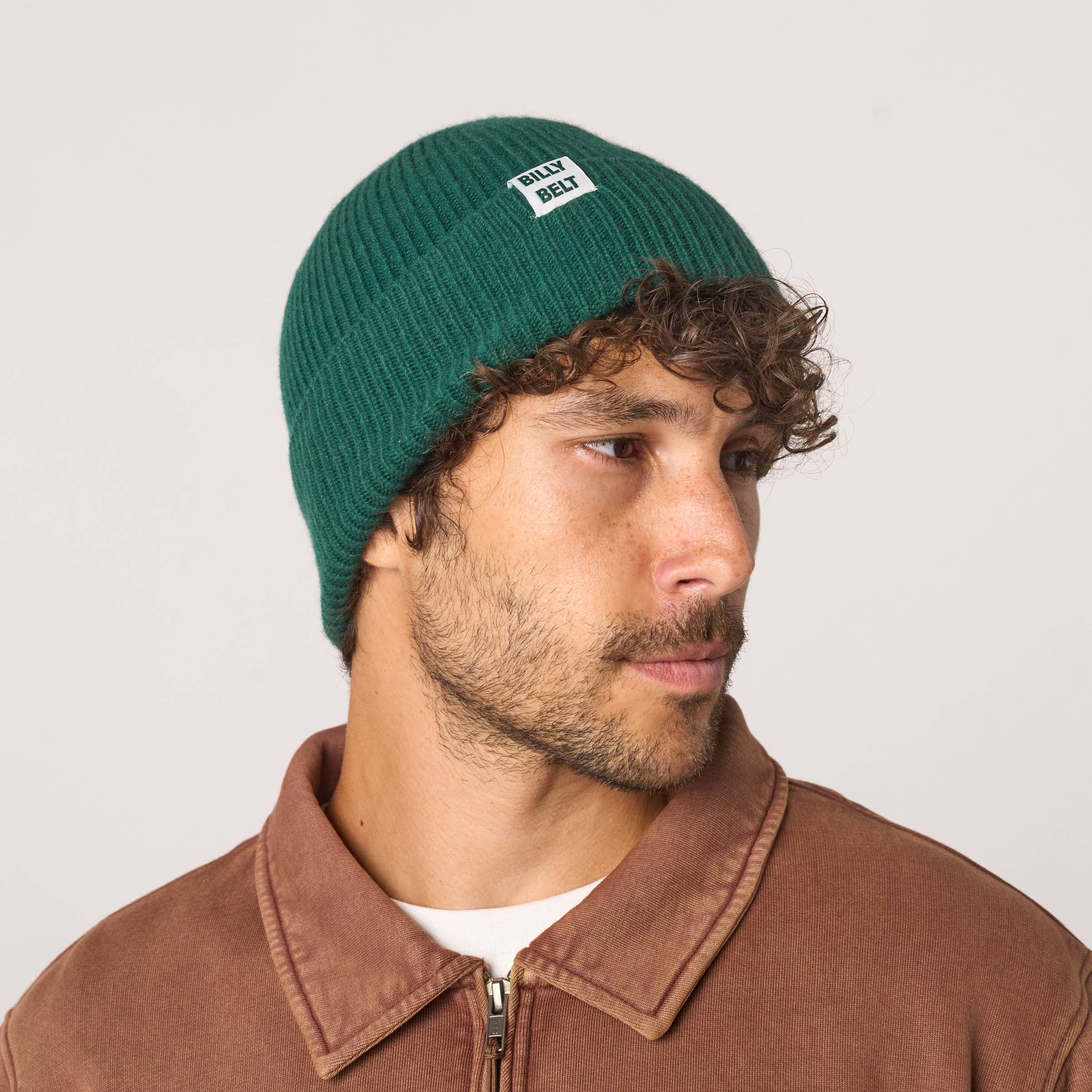 Unisex Wool Beanie - Green - Harman Shop & Atelier