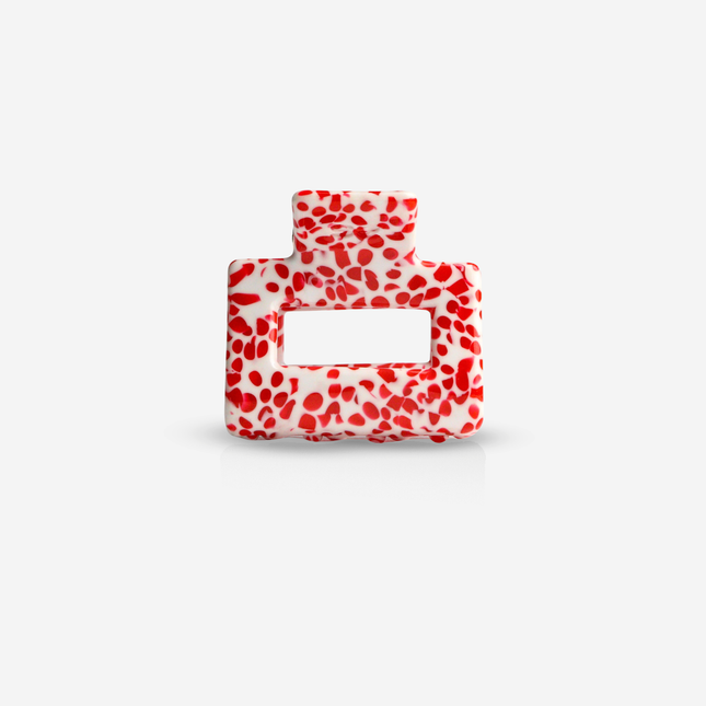 Cellulose Acetate Hair Clip - Lib Cherry