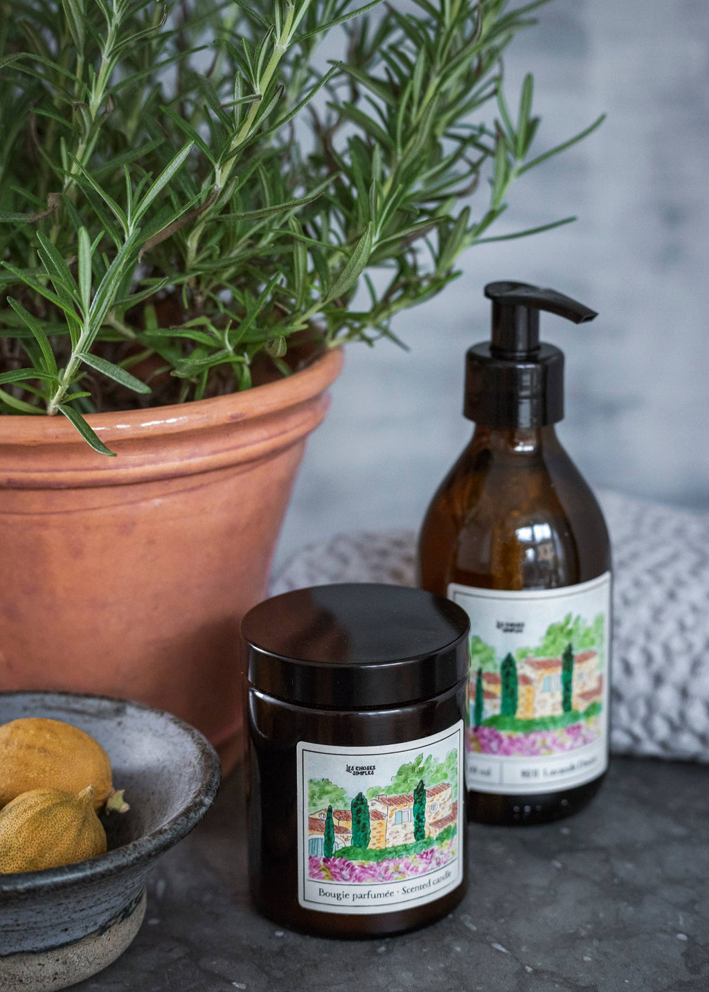 Medium Scented Soy - Wax Candle - Lavender Fields