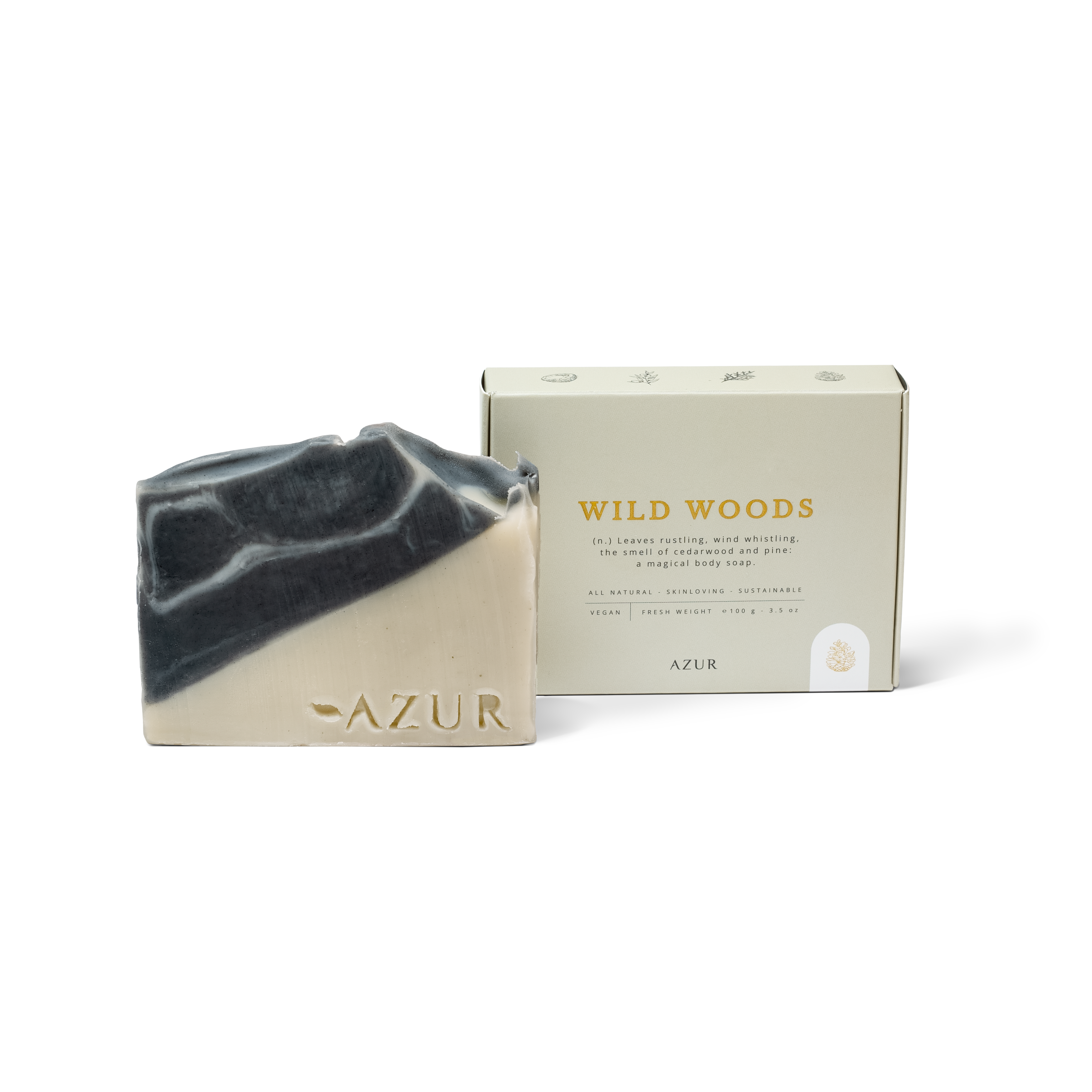 Natural Soap - Body Bar - Wild Woods