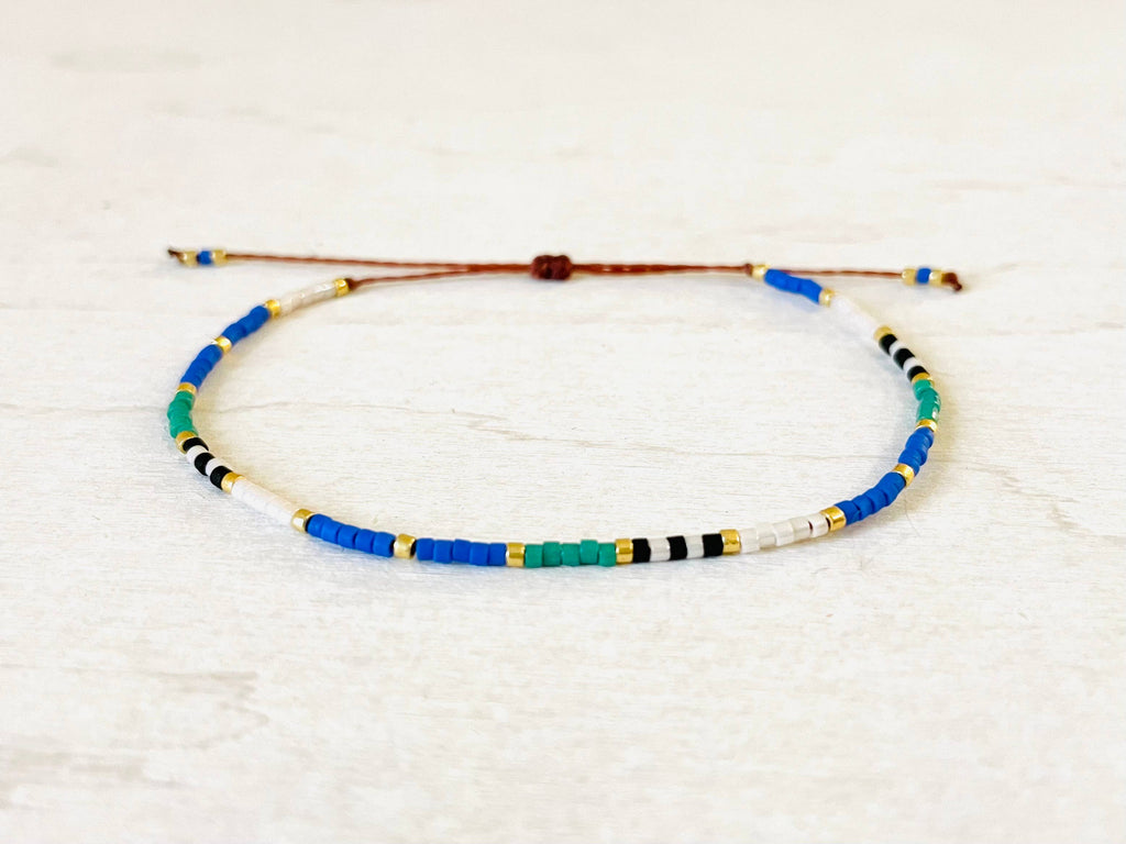 Adjustable Miyuki Bracelet - Seed Bead - 118 - Harman Shop & Atelier