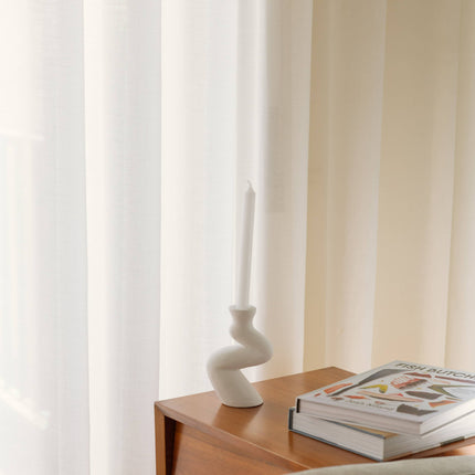 Handmade Ceramic Candlestick - Terracotta - Harman Shop & Atelier