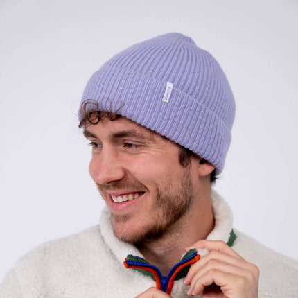 Unisex Wool Beanie - Lilac - Harman Shop & Atelier