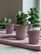 Koffiekopje - Rozenkleur