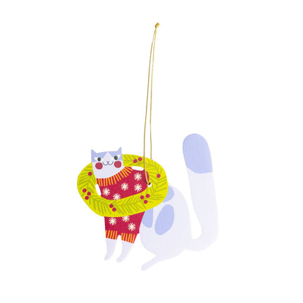 Funny Cat - Christmas Ornament - Harman Shop & Atelier