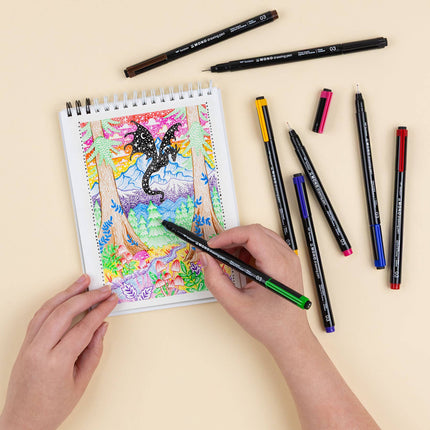 Tombow Fineliner MONO Drawing Pen - Color