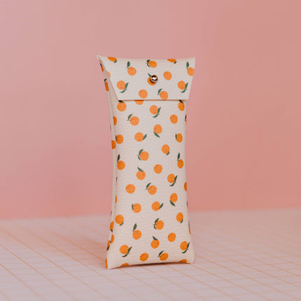 Sunglasses & Glasses Case - Oranges