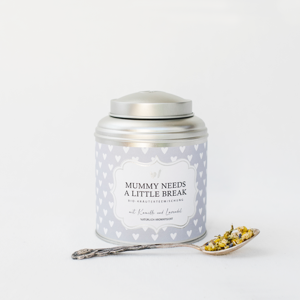 Organic Herbal Tea Blend with Chamomile and Lavender - Mummy needs a little break
