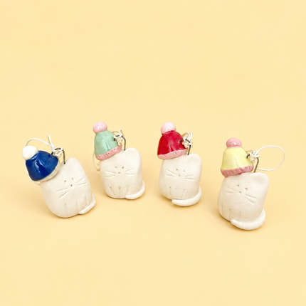 Little Beanie Cats - Ornament