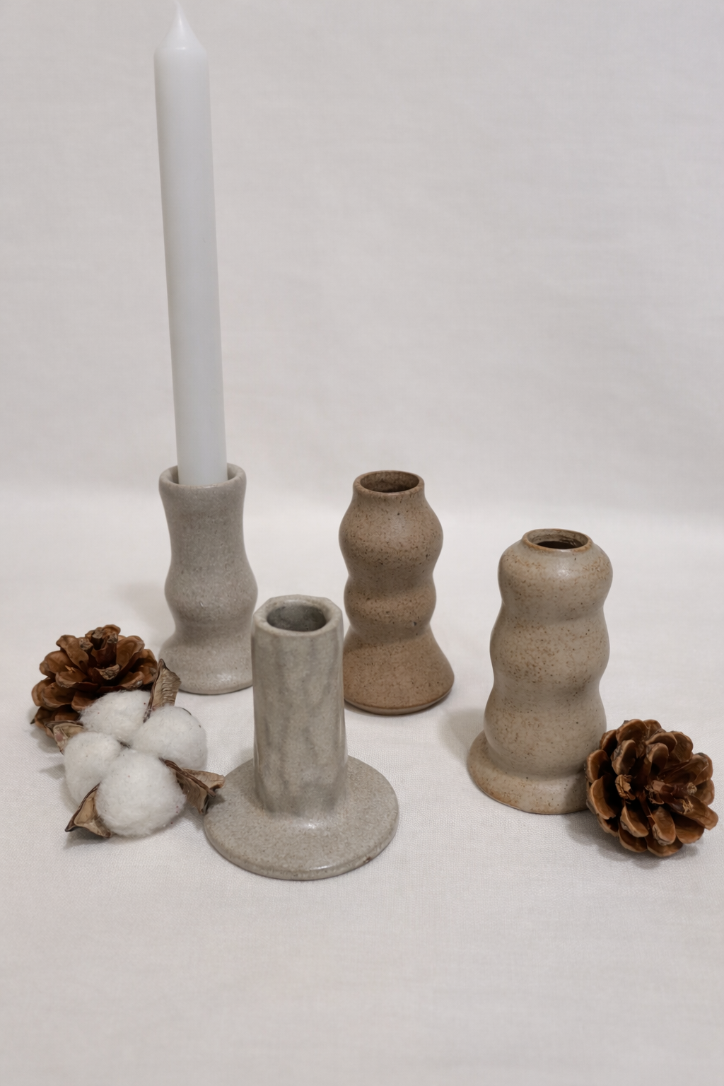 Handmade Ceramic Candlestick - Harman Shop & Atelier