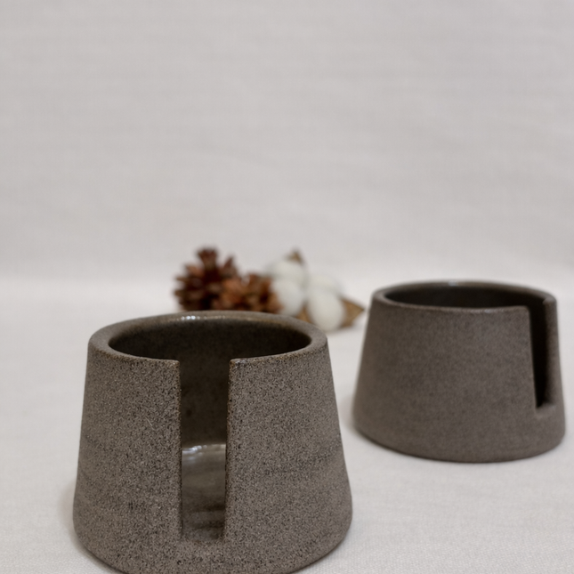 Handmade Ceramic Tealight Holder - Harman Shop & Atelier